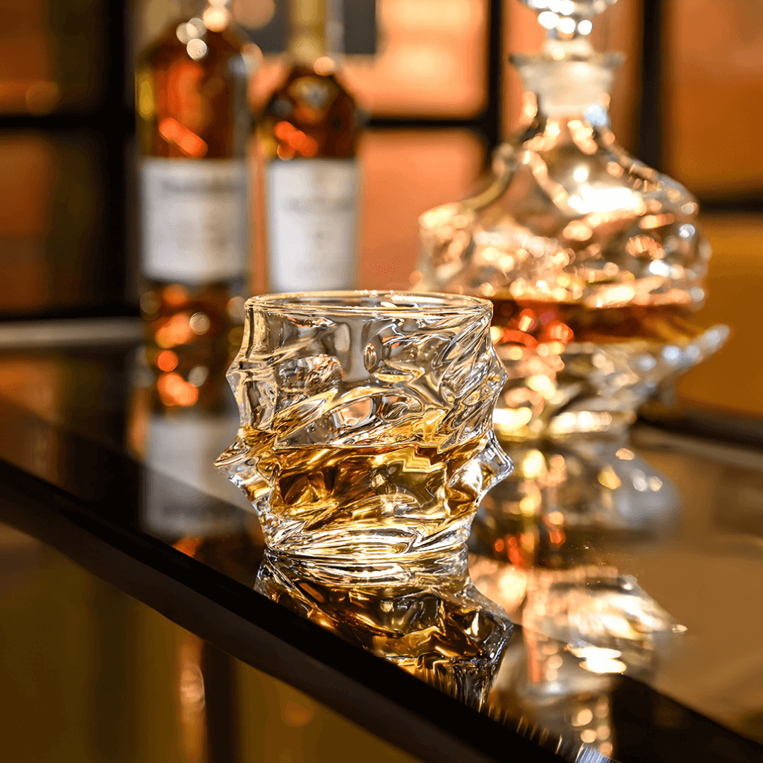 Storm Zestaw Japońskich Kryształowych Szklanek do Whisky